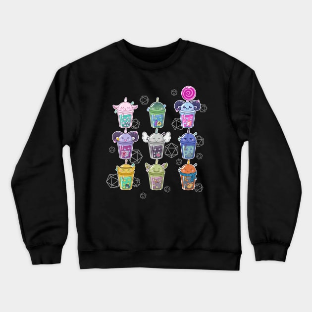 Critical Boba Crewneck Sweatshirt by CrimsonHaze